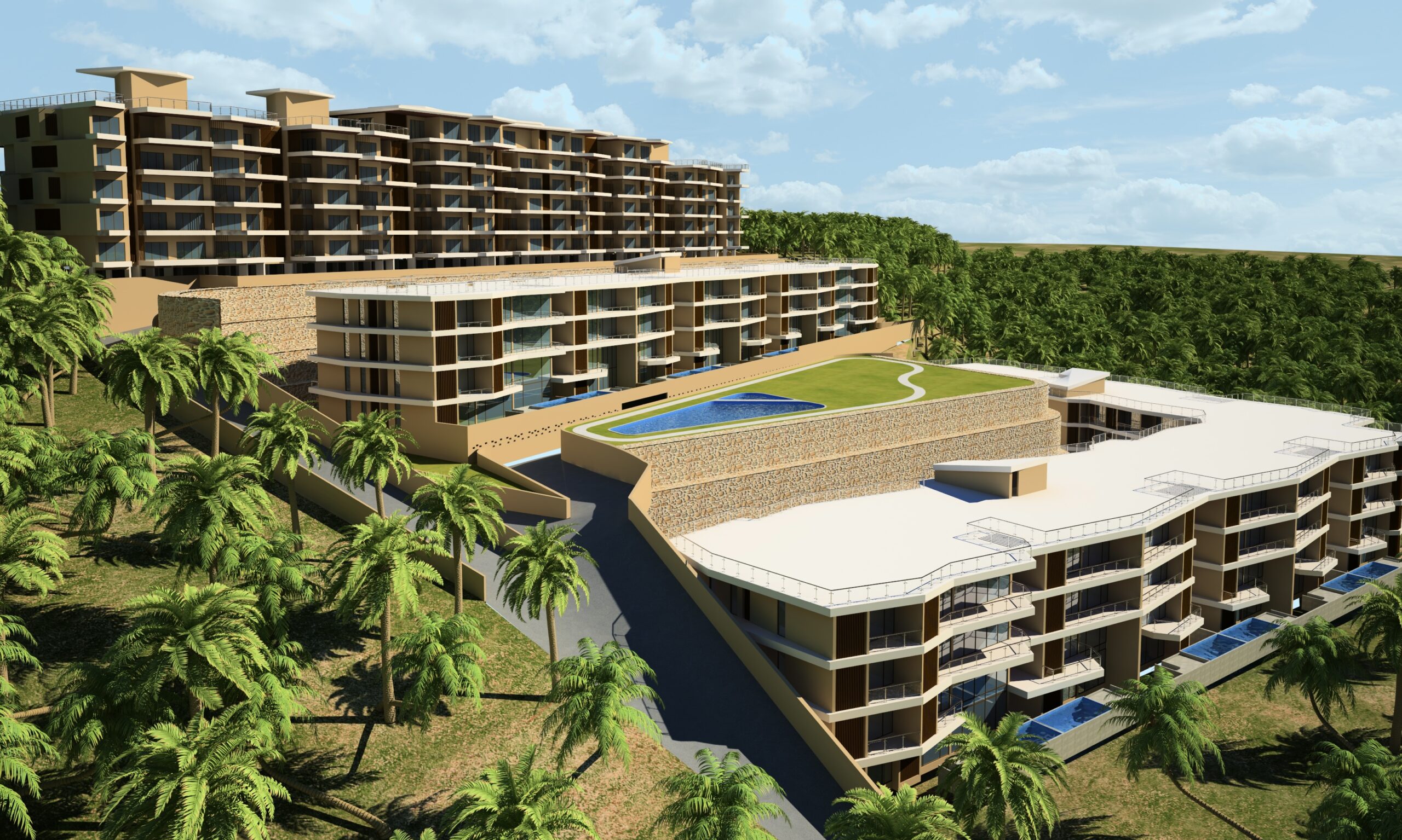 villa view